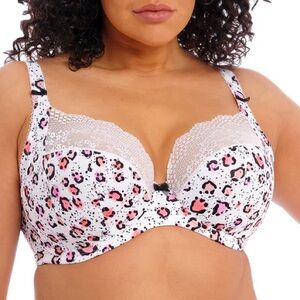 ELOMI Lucie Underwire Plunge Bra size 38DD style 4490 NWT